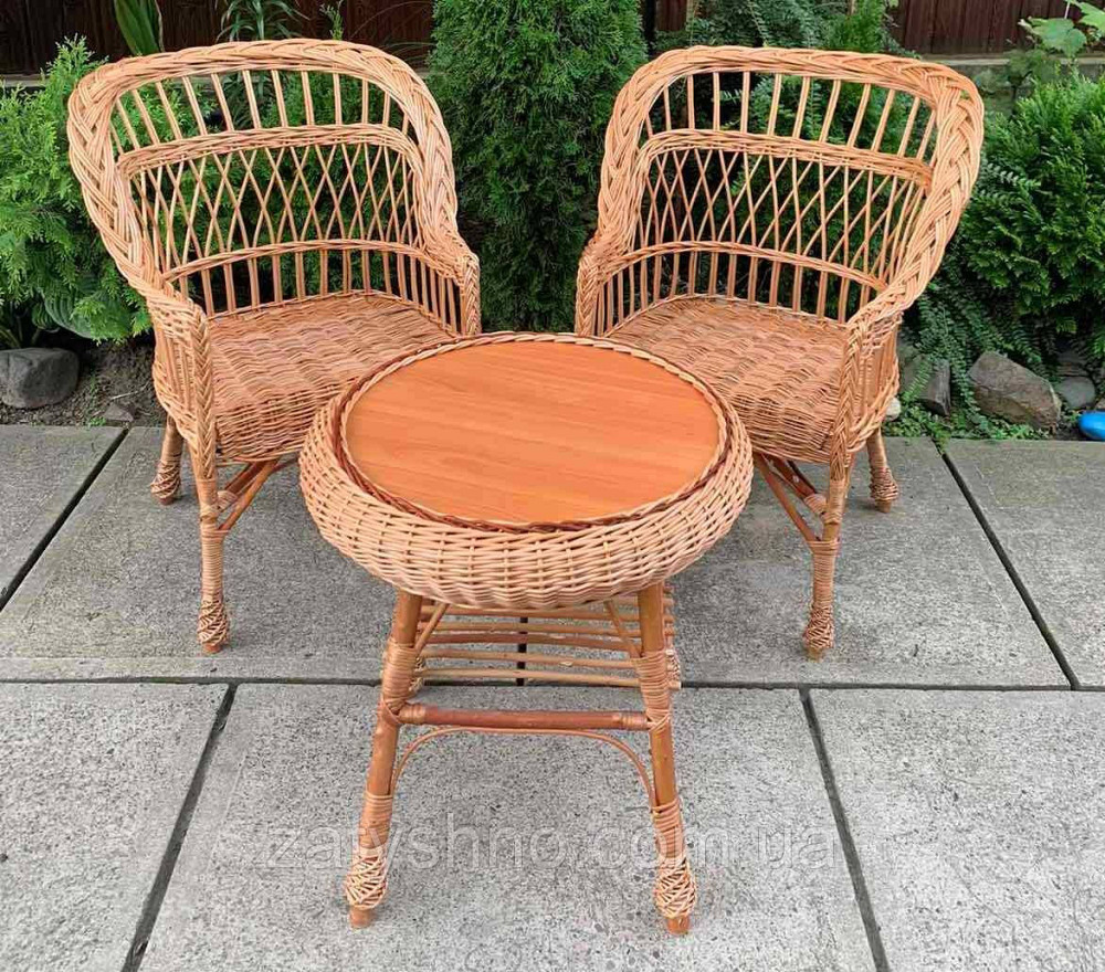 Плетеный набор мебели на балкон Киев - изображение 7