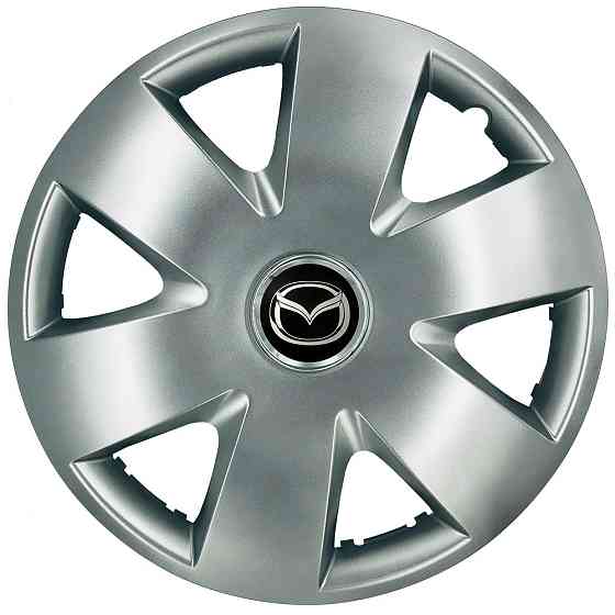 Автомобильные модельные колпаки R15 Mazda 308 4шт, SJS, серебряные Киев