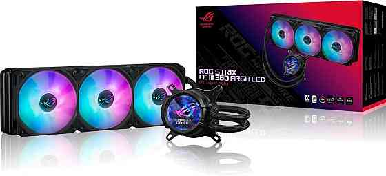 Система водяного охолодження Asus ROG Strix LC III 360 ARGB LCD (90RC00W1-M0UAY0) ( Чорний ) Харків