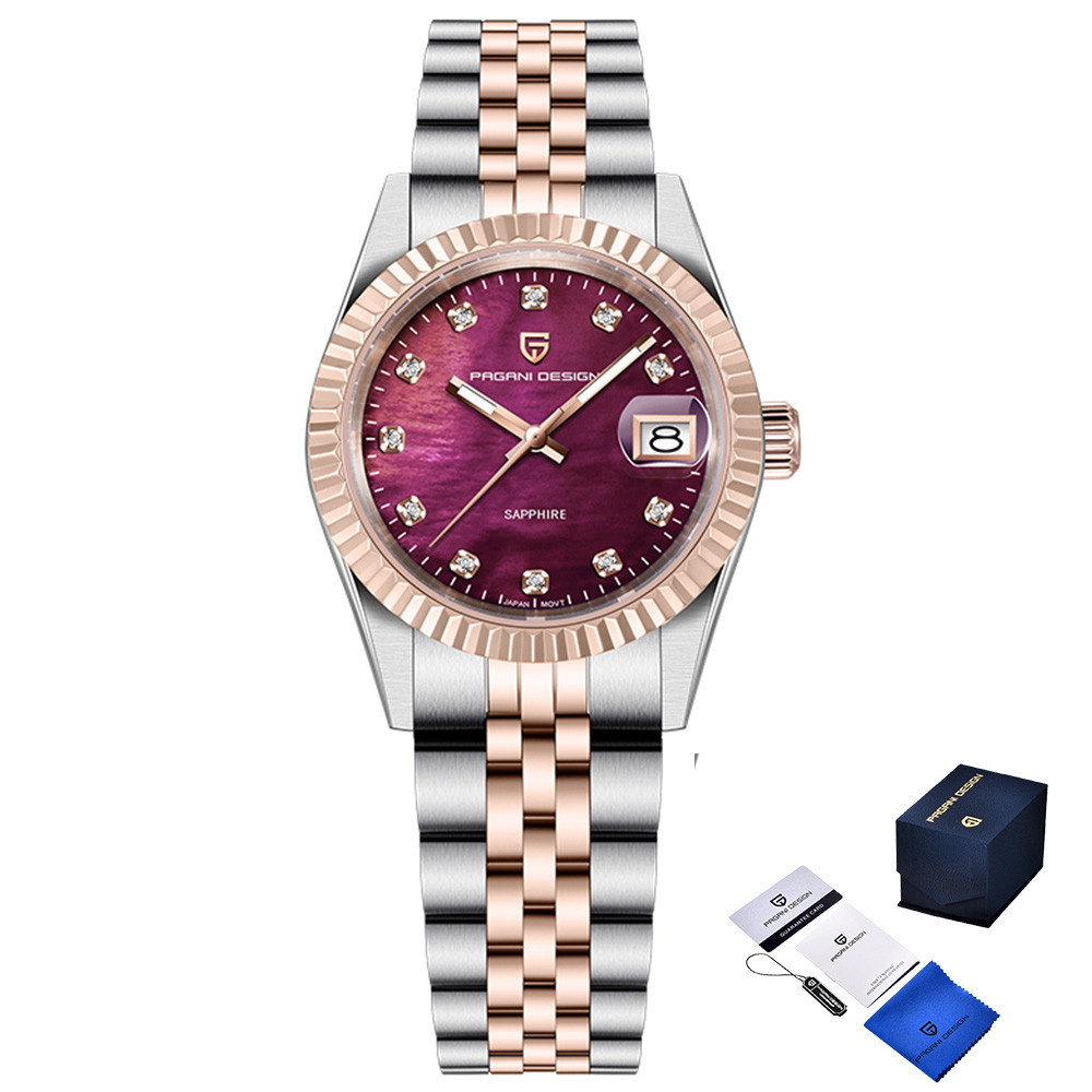 Pagani Design PD-1794L Silver-Rose Gold-Red Київ - фото 1