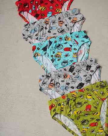Трусики дитячі на хлопчика — Дрібні монстрики (5 шт. в уп) Nicoletta 41618 4-5 Київ