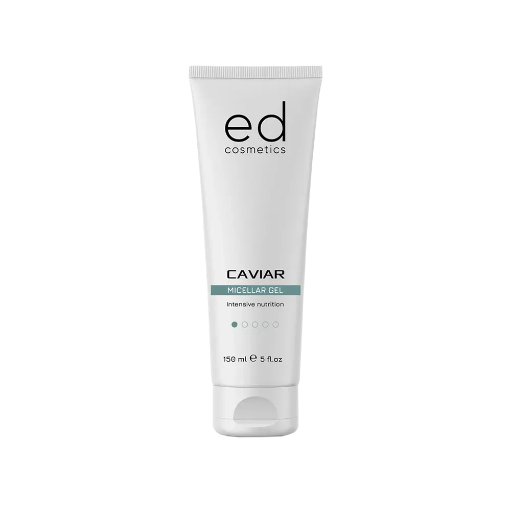 Гель для умывания с экстрактом черной икры CAVIAR MICELLAR GEL ED Cosmetics, 200 мл Днепр - изображение 1