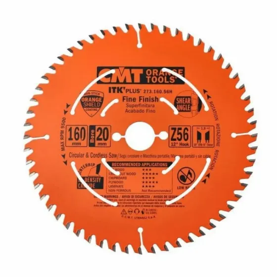 Пильний диск по дереву CMT 160x20x56z K1.7/1.1 (273.160.56H) Одеса