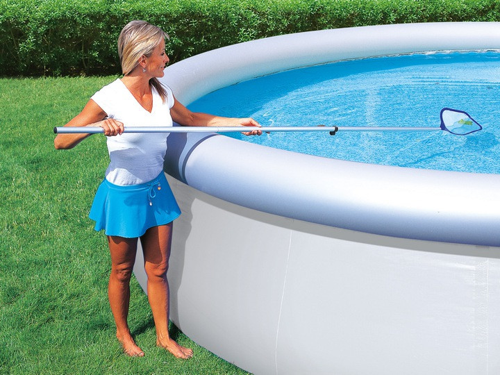 Набір для чищення басейну Bestway 167см штанга + пилосос + сітка 58013 Київ - фото 4