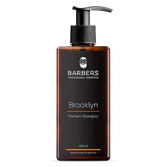 Шампунь Barbers для полуниці Бруклін 400 мл 4823099501021 Вінниця