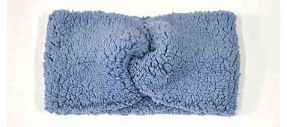 Пов'язка тепла Тедді світло-синя Київ