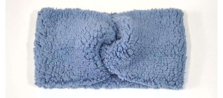 Пов'язка тепла Тедді світло-синя Київ - фото 1