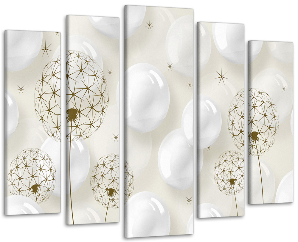 Модульна картина Абстракція Квіти Art-12_5 Київ - фото 1