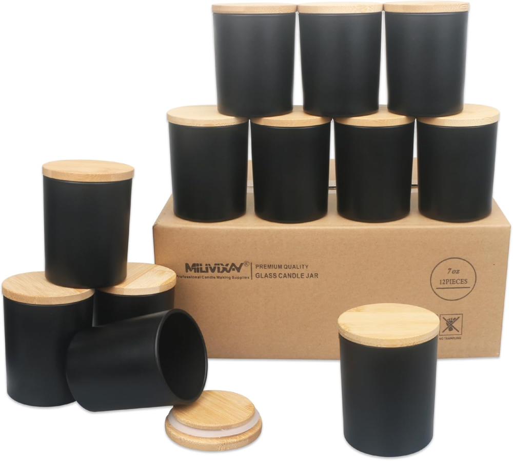 Скляні банки для свічок MILIVIXAY 12шт Луцьк - фото 1