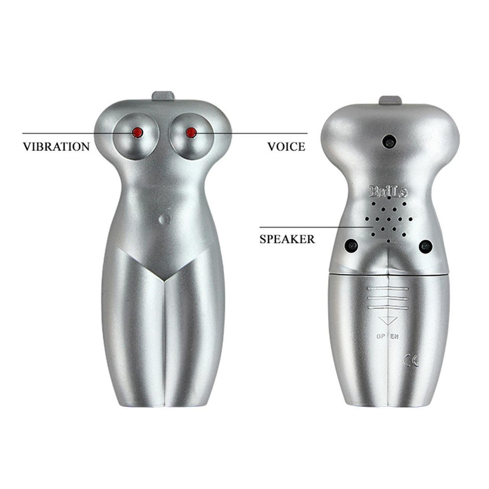 Мастурбатор BAILE - TEMPTATION PASSSION LADY,Vibration Sex talk Double holes Sex Aura Київ - фото 4