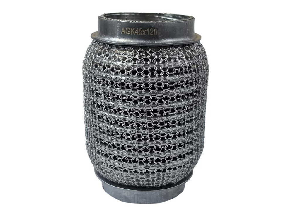 Гофра глушника 45х100 (3-х шарова) VW коротка, кольчуга, interlock Мукачево - фото 2