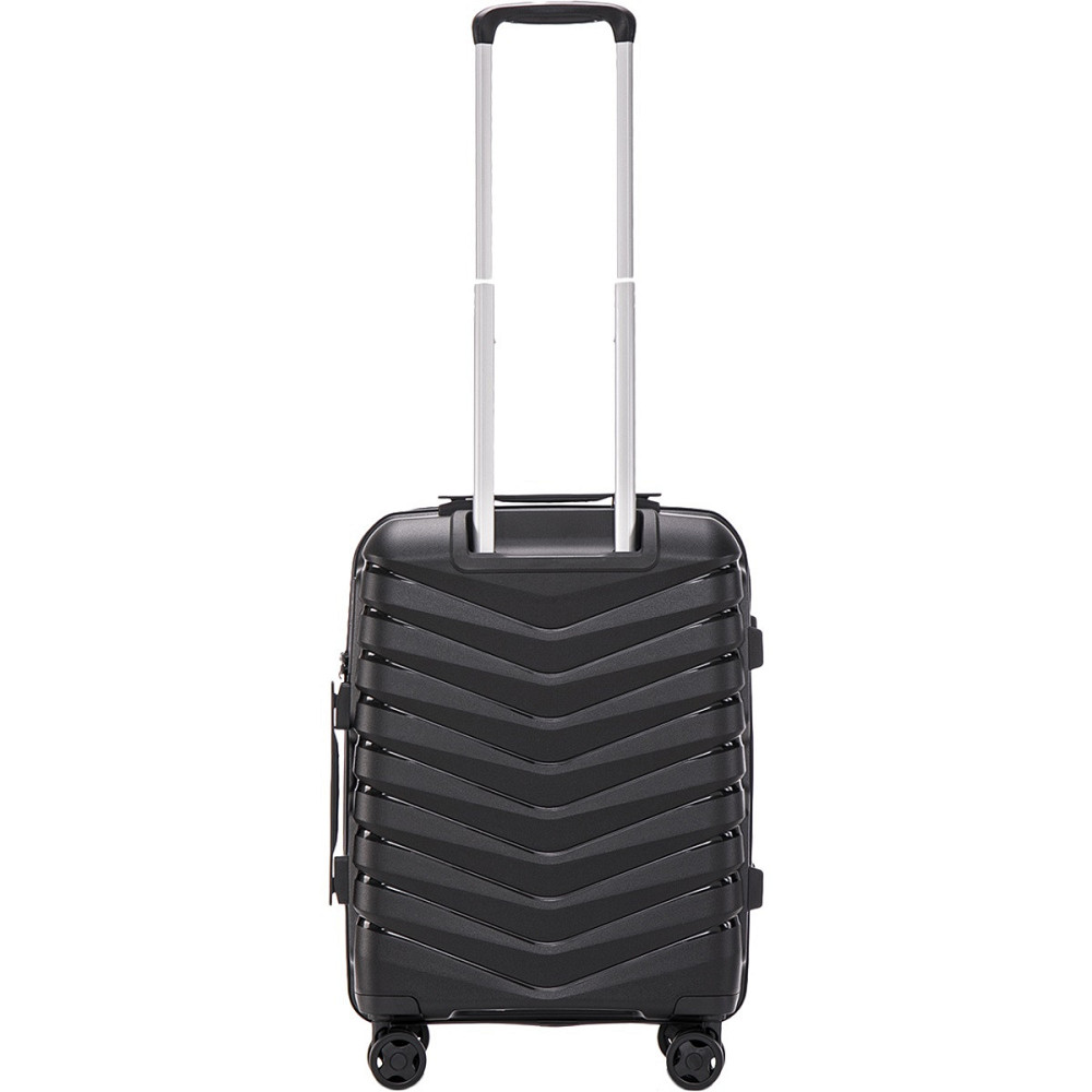 Валіза поліпропіленова WINGS PHX01 мала 55 см чорна Київ - фото 3