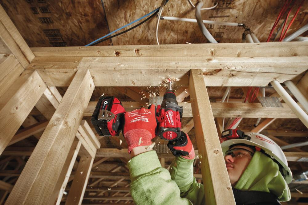 Дриль-шуруповерт акумуляторна безщіткова MILWAUKEE M18 FDD3-0X (158 м) (каркас+HDкейс) + M18 B5 подарунок Одесса - изображение 6