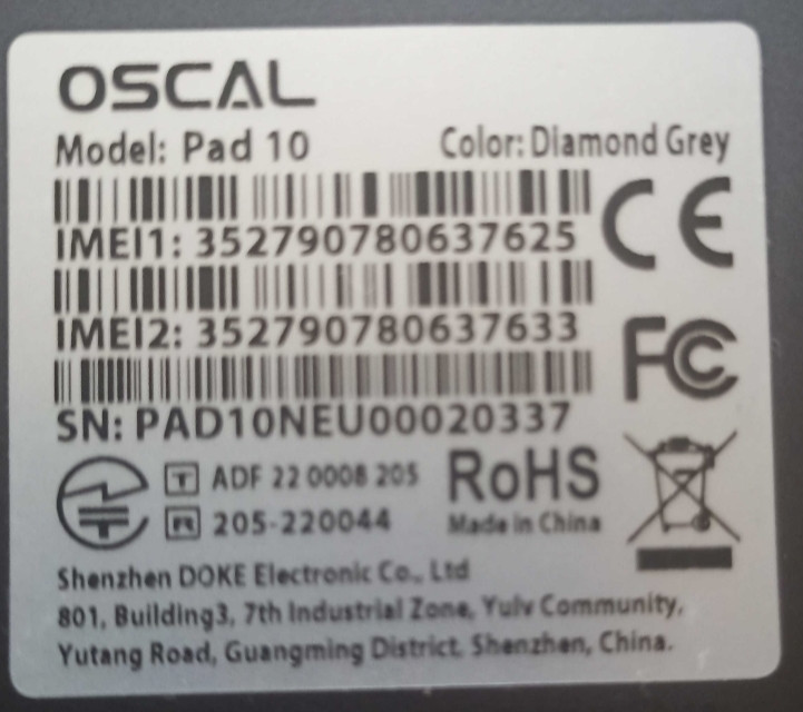Планшет: Oscal Pad 10 , 8/128Gb. Киев - изображение 6