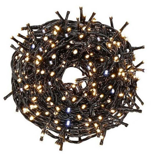 Світлодіодна гірлянда мішура-водоспад 250 Led 5м (150 теплий статичний+100 білий водоспад) CW-G-250L5VMC ColorWay Житомир - изображение 8