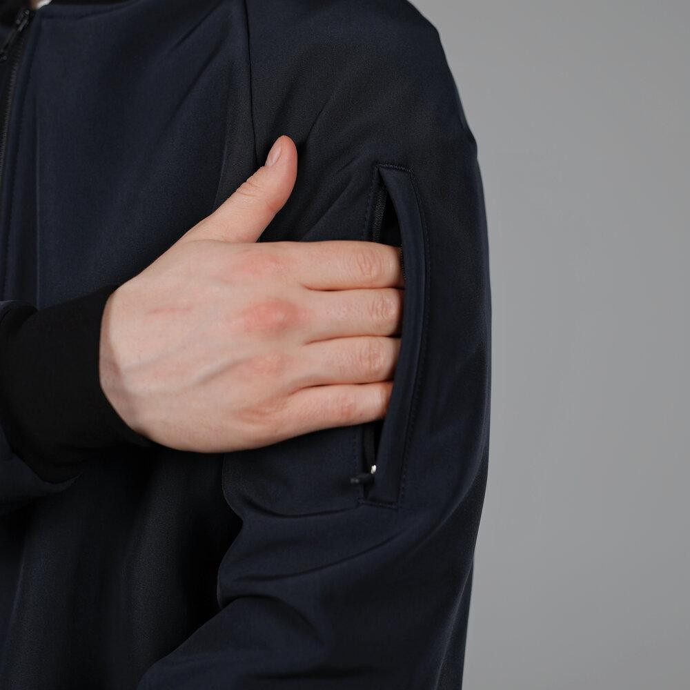 Бомбер Pobedov Thunder Темно-синий 2XL OWbb3 1672XLdb Киев - изображение 11