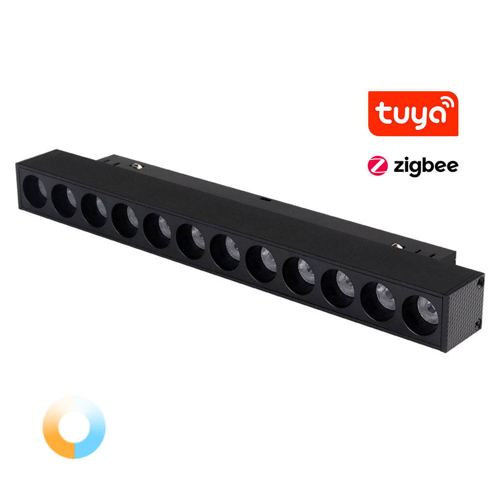 Milight Магнітний трековий світильник лінійний dot grille TUNABLE WHITE (CCT) 10W Zigbee 3.0+ R Киев - изображение 1