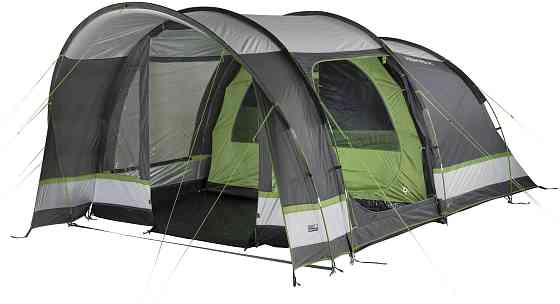 Палатка пятиместная High Peak Brixen 5.0 Light Grey/Dark Grey/Green (11816) Киев