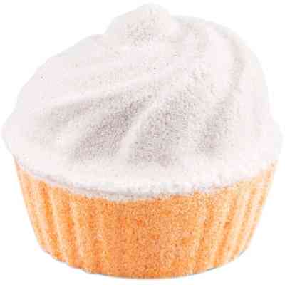 Бомбочка для ванны AquaShine Rainbow Кекс Банановое наслаждение 130 г (4820240940159) Винница