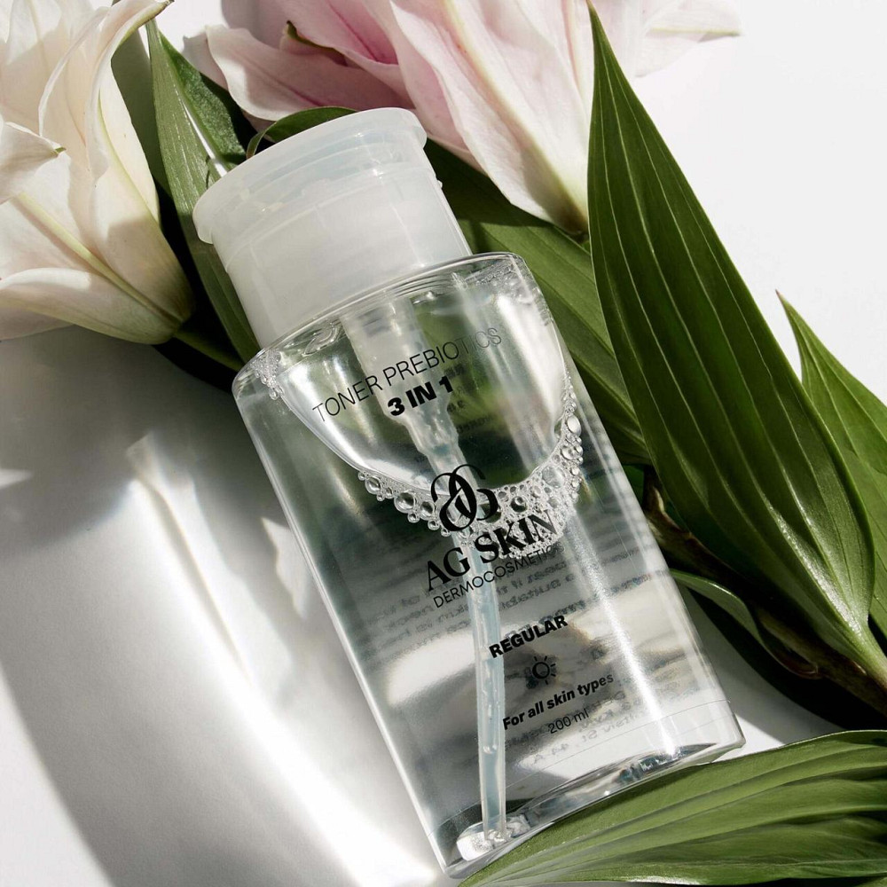 Тоник с пребиотиками 3 в 1 PREBIOTIC TONER 3-IN-1 AG Skin 200 мл Днепр - изображение 1