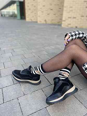 Ditas Кросівки жіночі DITAS MK-15 чорні (зима, шкіра+замша натуральна) (5310) 38р.39р.40р. 38 Коломия