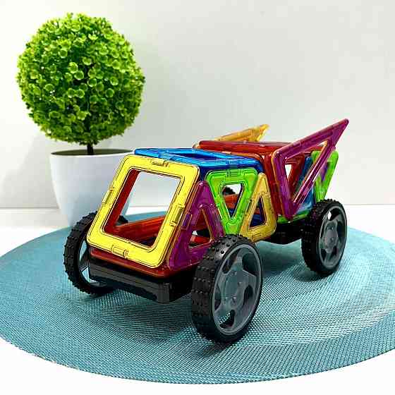 Конструктор магнітний Limo Toy Транспорт 25 деталей (LT3005) Чернигов