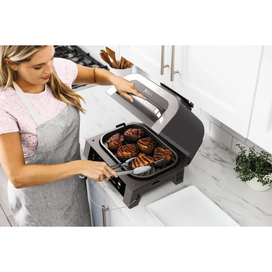 Гриль Ninja Foodi MAX Air Grill & Air Fryer з Сooking probe DG551EU ( 16493 ) Харьков - изображение 11