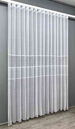 Тюль VR-Textil 1973т Жакард Білий 400х270 см (42-1003) Київ
