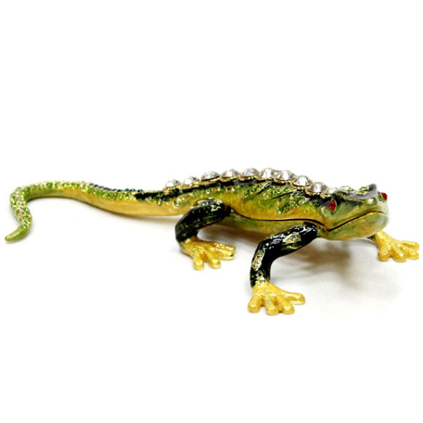 Скринька з металу зі стразами Саламандра Київ - фото 1