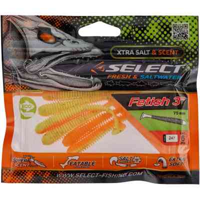 Силикон рыболовный Select Fetish 3" 247 (6 шт/уп) (1870.71.24) Винница