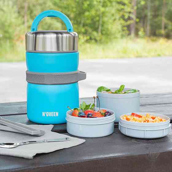 Термос харчовий Noveen TB963 Blue Дніпро