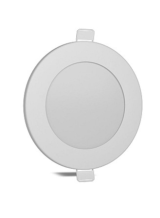 Круглий світлодіодний врізний світильник 6W 4000K Київ - фото 2