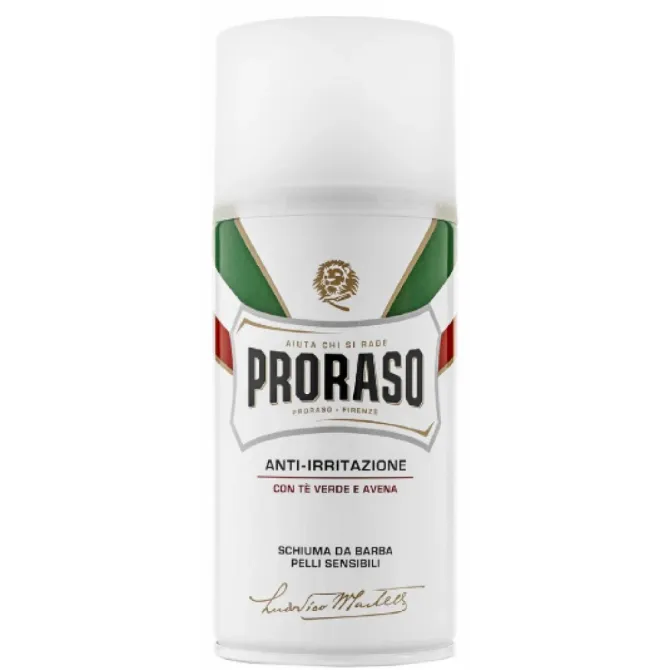 Пена для бритья с экстрактом зеленого чая для чувствительной кожи Proraso Shaving foam 300ml Львов - изображение 1