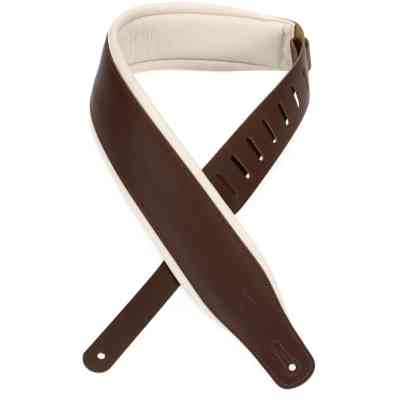 Ремень для гитары Levy's Classics Series Padded Two-Tone Guitar Strap (Brown, Cream) (M26PD-BRN_CRM) Винница