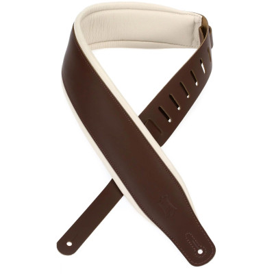 Ремінь для гітари Levy&apos;s Classics Series Padded Two-Tone Guitar Strap (Brown, Cream) (M26PD-BRN_CRM) Вінниця - фото 4