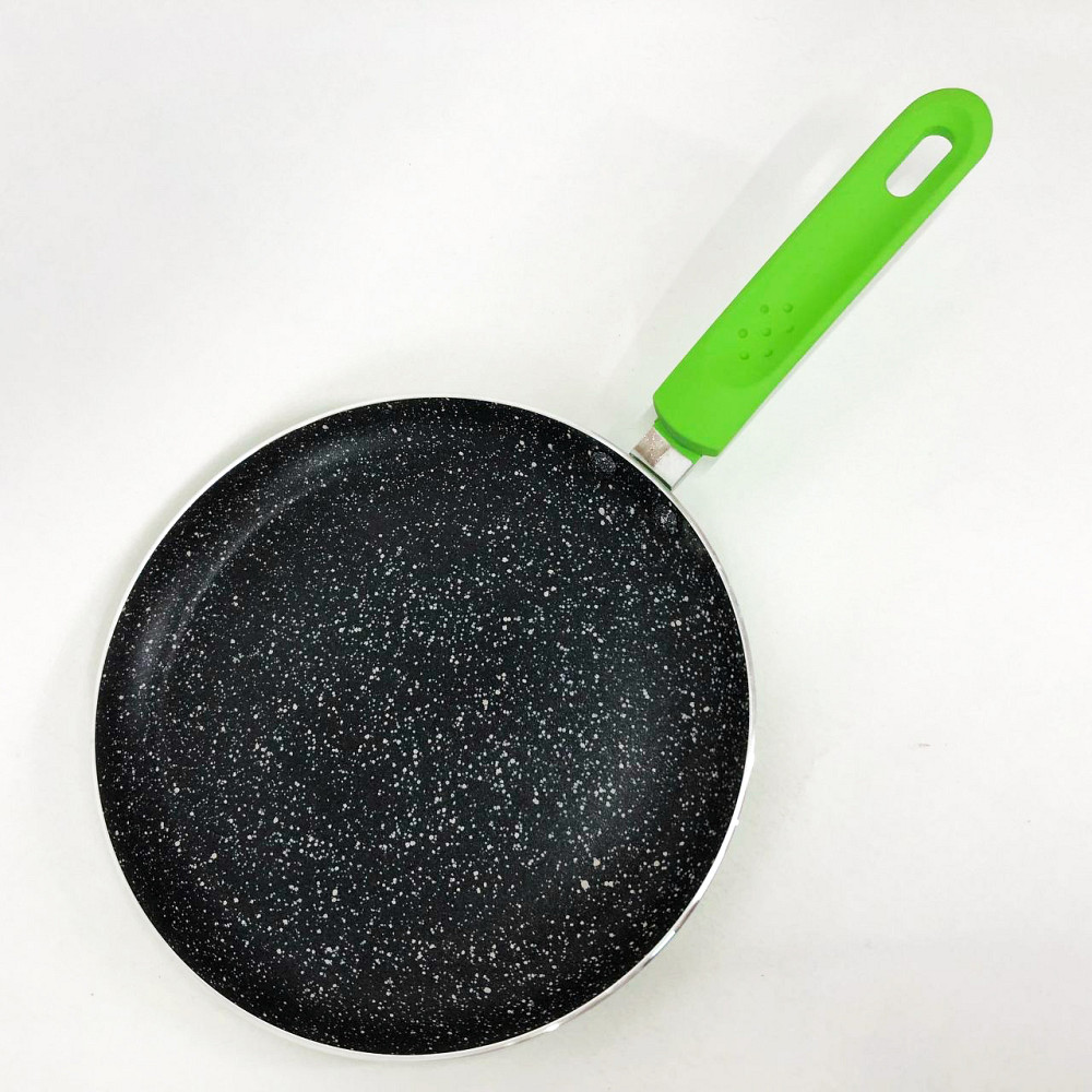 Легкая блинная сковорода, Блинная сковорода с ручкой, Сковородка для блинов антипригарная HA-98 Львов - изображение 7