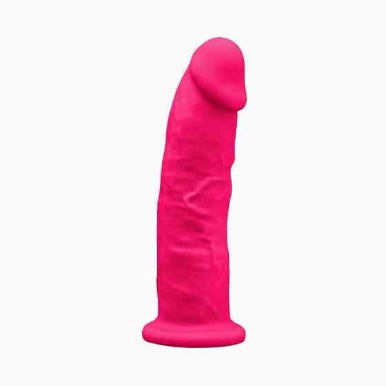 Фалоімітатор SilexD Henry Pink (MODEL 2 size 7.5in), двошаровий, силікон + Silexpan, діаметр 4,8 см Sex Aura Київ