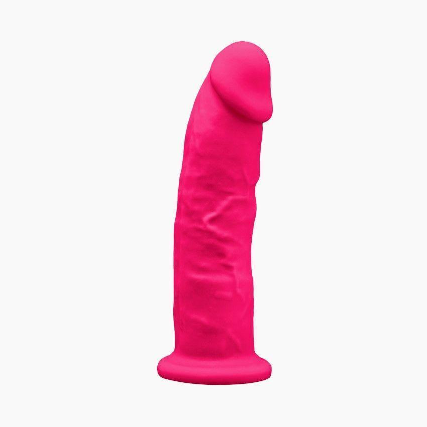 Фалоімітатор SilexD Henry Pink (MODEL 2 size 7.5in), двошаровий, силікон + Silexpan, діаметр 4,8 см Sex Aura Київ - фото 2
