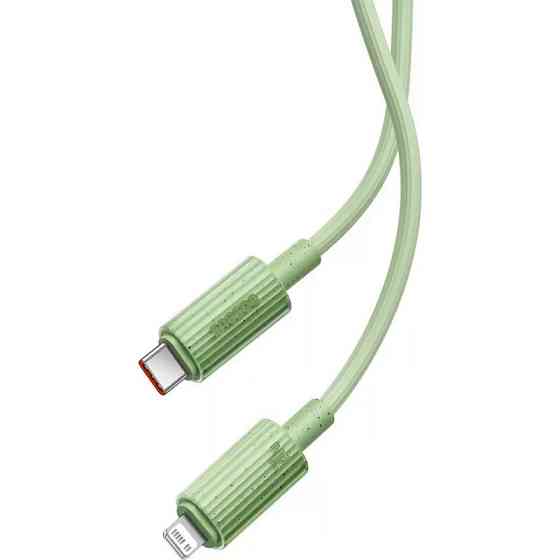 Кабель Baseus Habitat Series Fast Charging Cable Type-C to iP 20W 2m Natural Green Киев