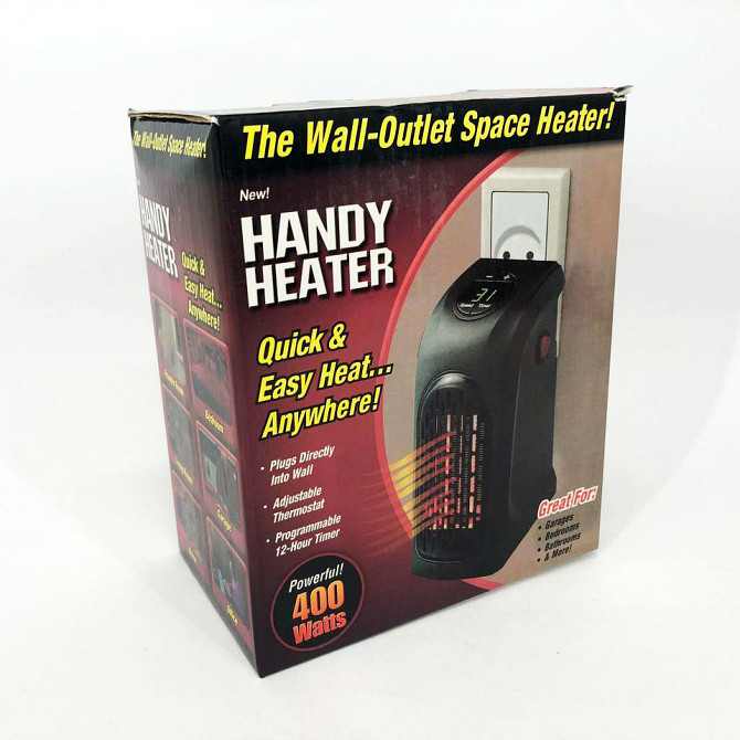 Обігрівач для опалення дому Handy Heater 400 Вт, Тепловентилятор для дачі 2 кВт Дуйко тепла XI-96 Львів - фото 4