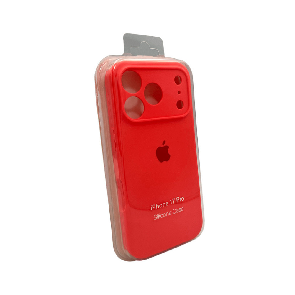 Чохол для смартфона Silicone Full Case AA Camera Protect for Apple iPhone 17 Pro 18,Peach Київ - фото 2