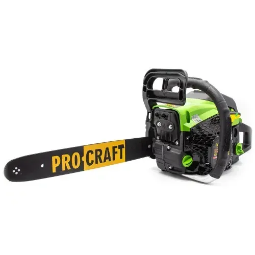 Профессиональная бензиновая цепная пила Procraft 2.1 кВт с двумя шинами (40 см и 45 см), Бензопила прокрафт, Цепная пила для дачи Львов