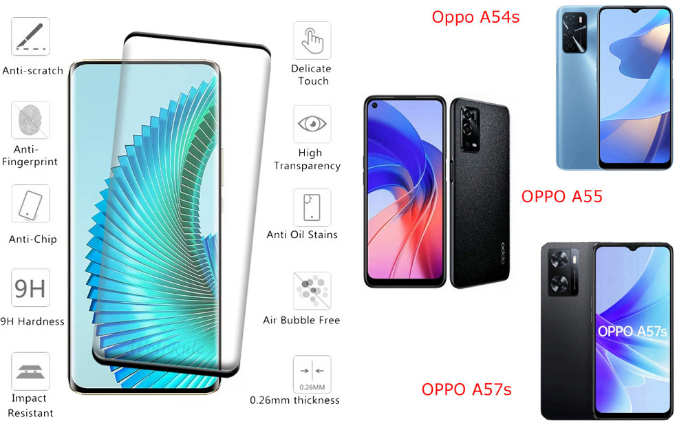 Захисне скло HyperGlass Pro для Oppo A54s, OPPO A55, OPPO A57s – максимальна чутливість та захист Київ - фото 2