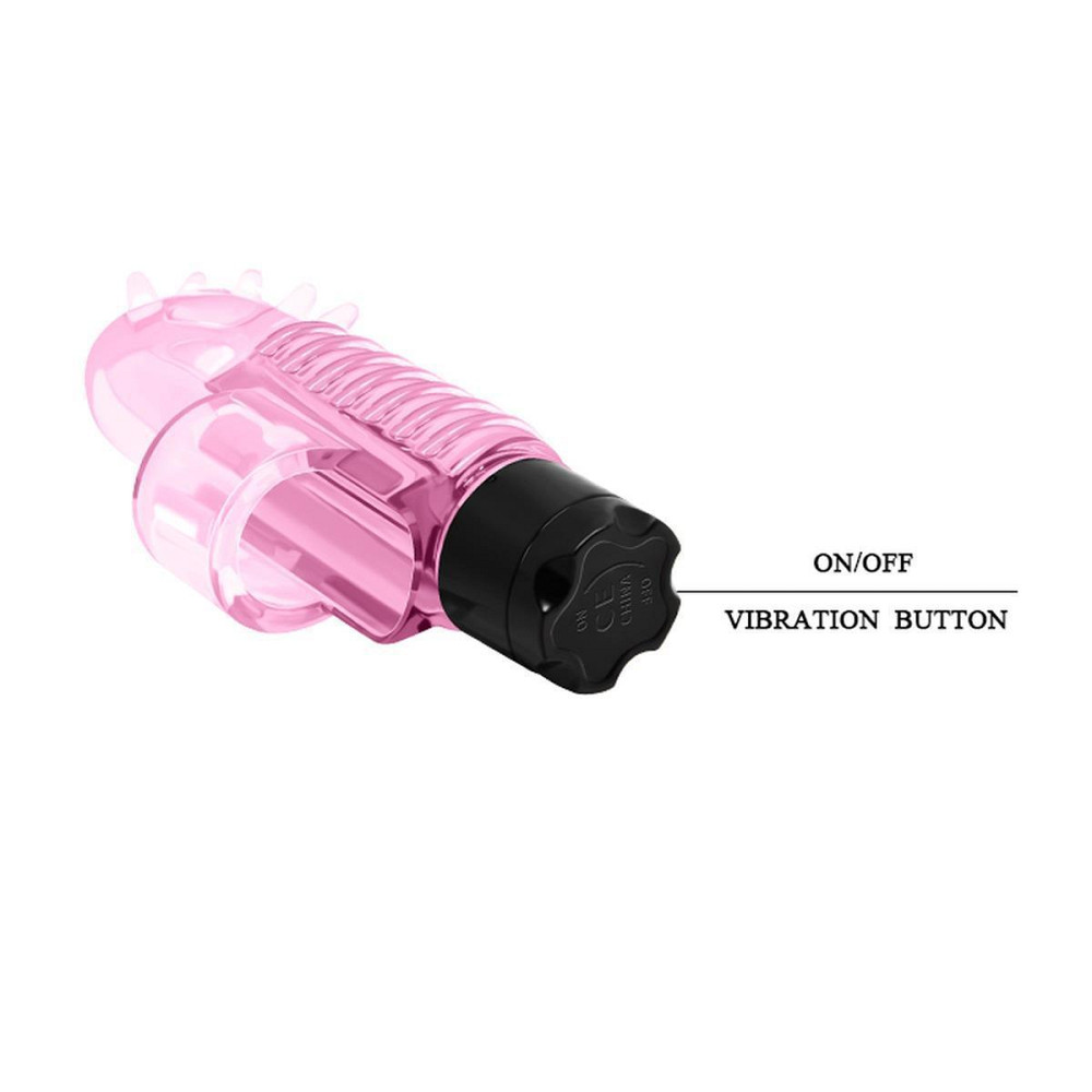 Стимулятор BAILE- FINGER VIBRATOR, MULTI-SPEED Sex Aura Київ - фото 7
