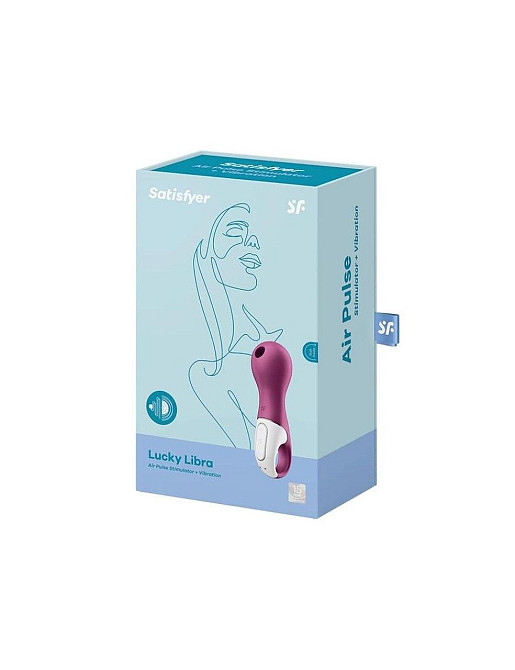Вібромасажер із вакуумною стимуляцією Satisfyer Lucky Libra Sex Aura Київ - фото 4
