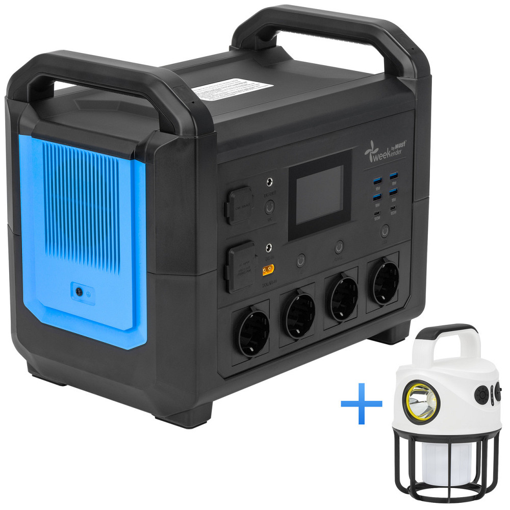 Зарядная станция WEEKENDER от MUST HBP1500 1485ВТ/г LiFePO4 количество циклов 5000 Черкассы - изображение 1