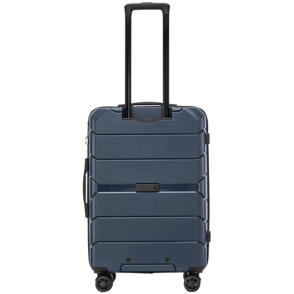 Валіза поліпропіленова WINGS PP06 середня 69 см темно-синя Київ - фото 3