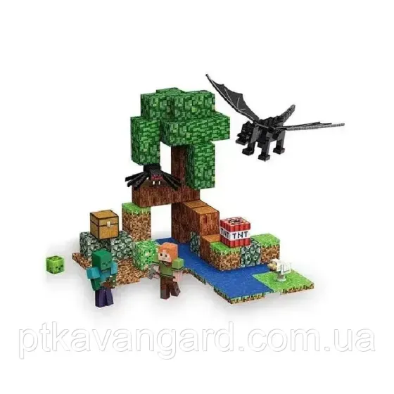 Магнітні блоки Майнкрафт 83 деталі конструктор магнітні кубики Хмельницький