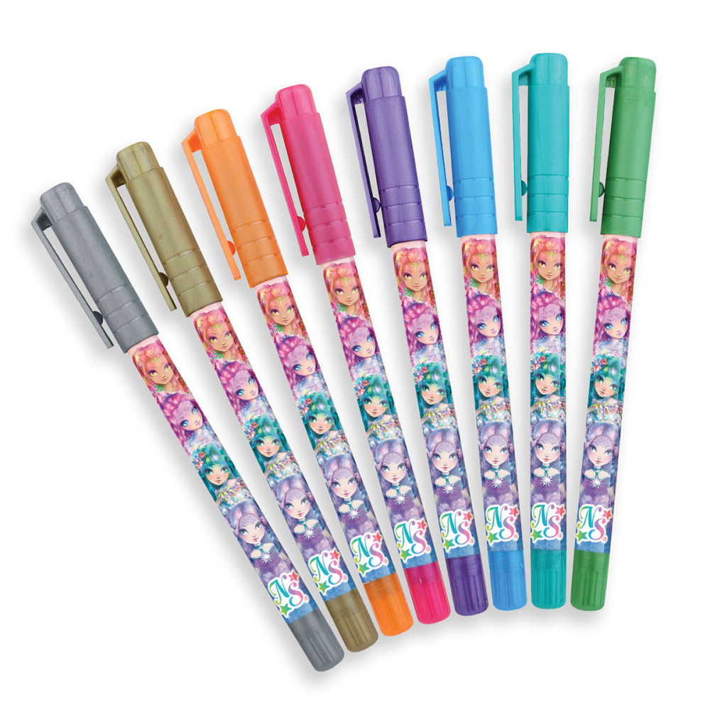 Набір гелевих ручок – Веселкове сяйво галактики (26 кольорів) Дніпро - фото 2