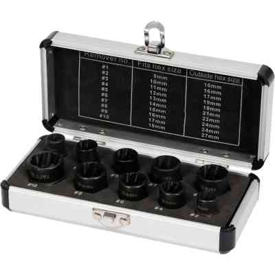 Екстрактор Yato YT-06031 набір для пошкодженіх болтів (YT-06031) Вінниця